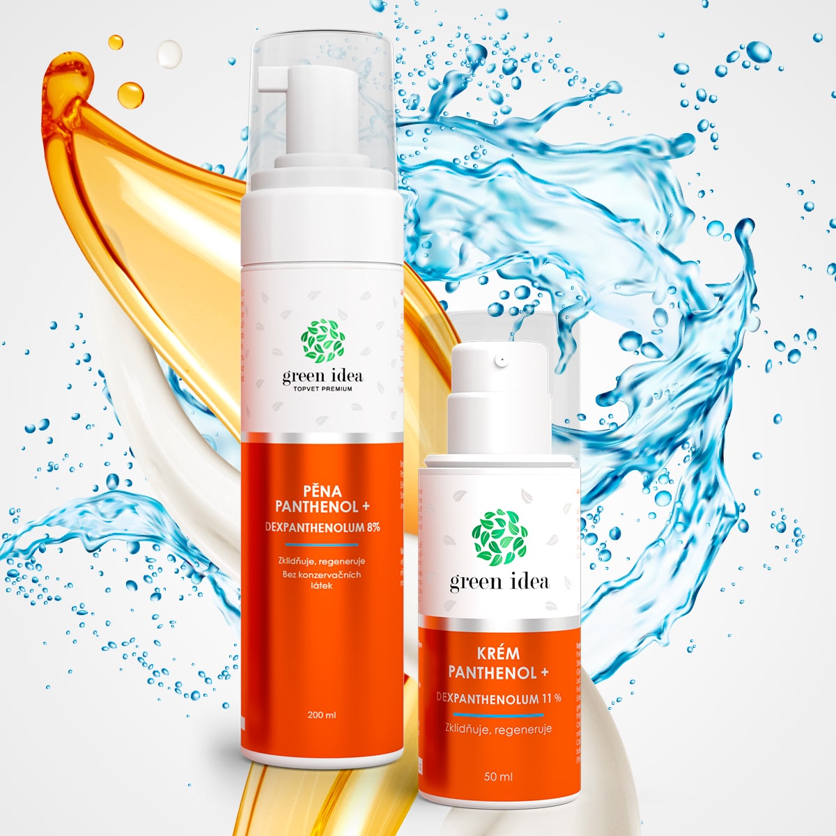 Get ready for summer. The whole PANTHENOL+ line now in a new packaging.