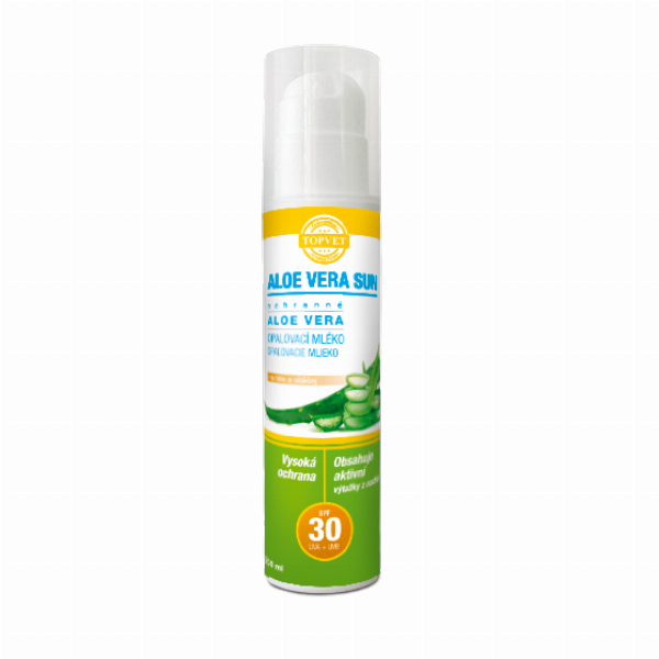 Aloe vera sunscreen lotion SPF 30