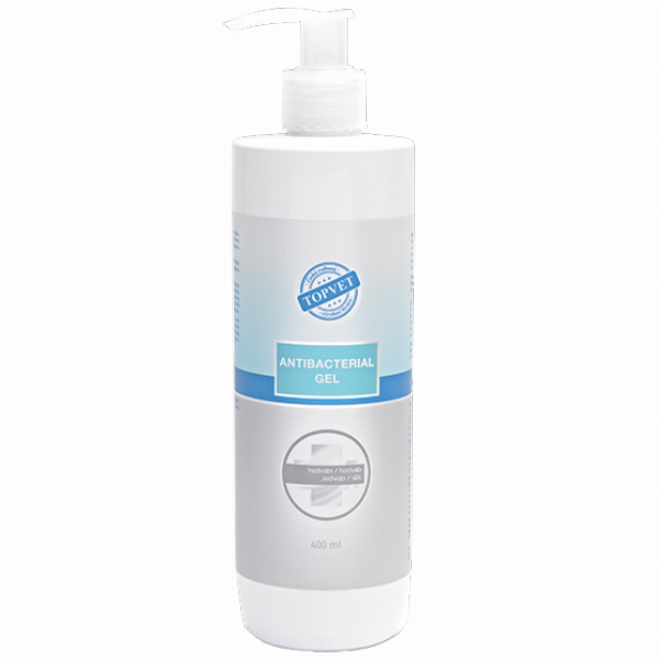 Hand cleansing gel with antimicrobial component 400 ml - Silk