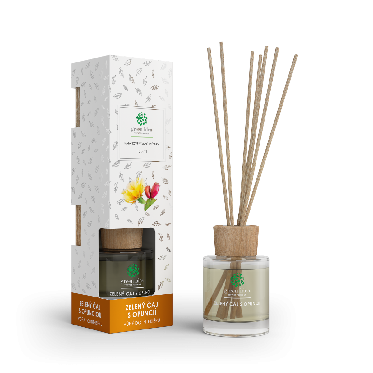 Reed Diffuser - Green Tea with Prickly Pear