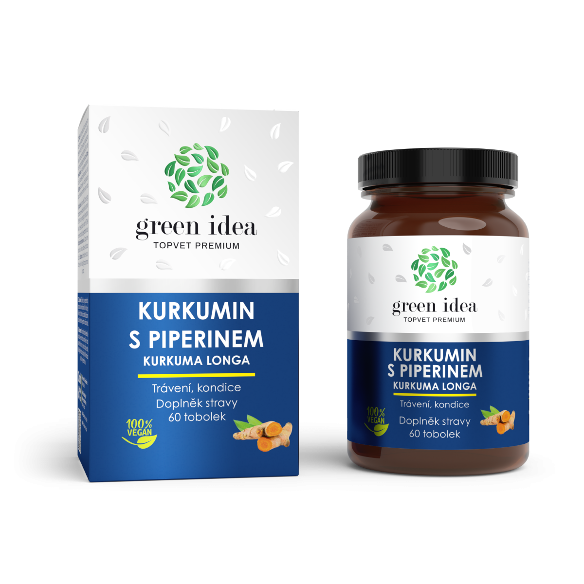 Curcumin with piperine herbal extract