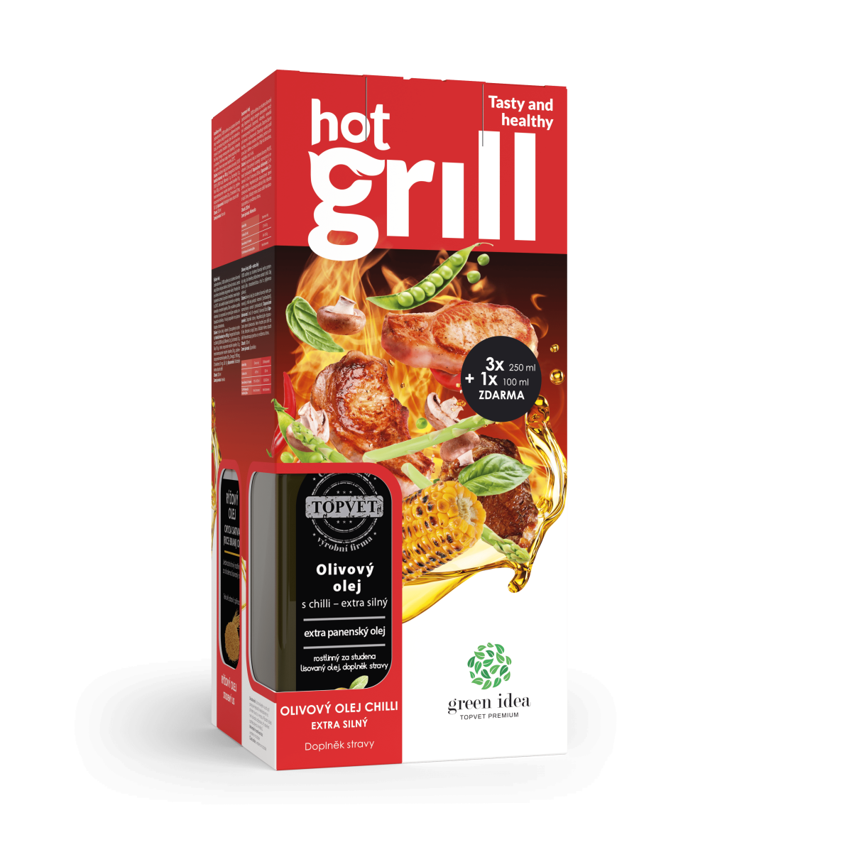 Hot grill - Tasty and healthy 3+1 free
