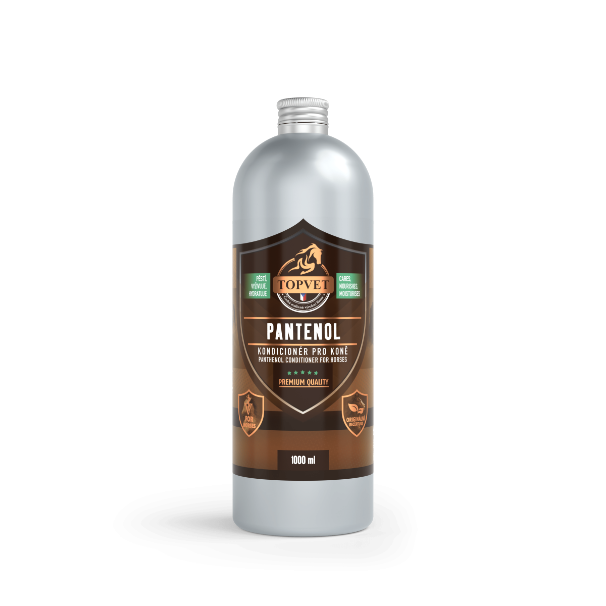 Panthenol conditioner for horses