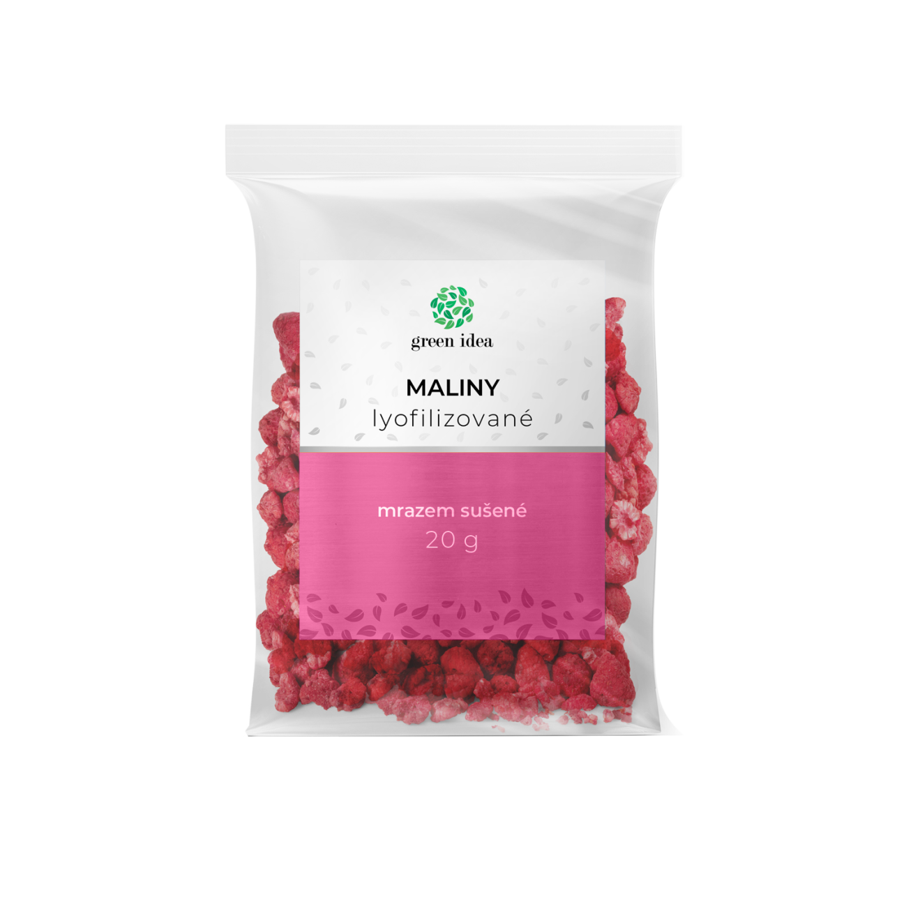 Raspberries freeze-dried