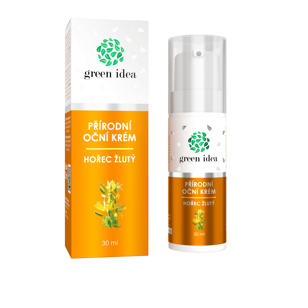 Natural eye cream - Yellow Gentian