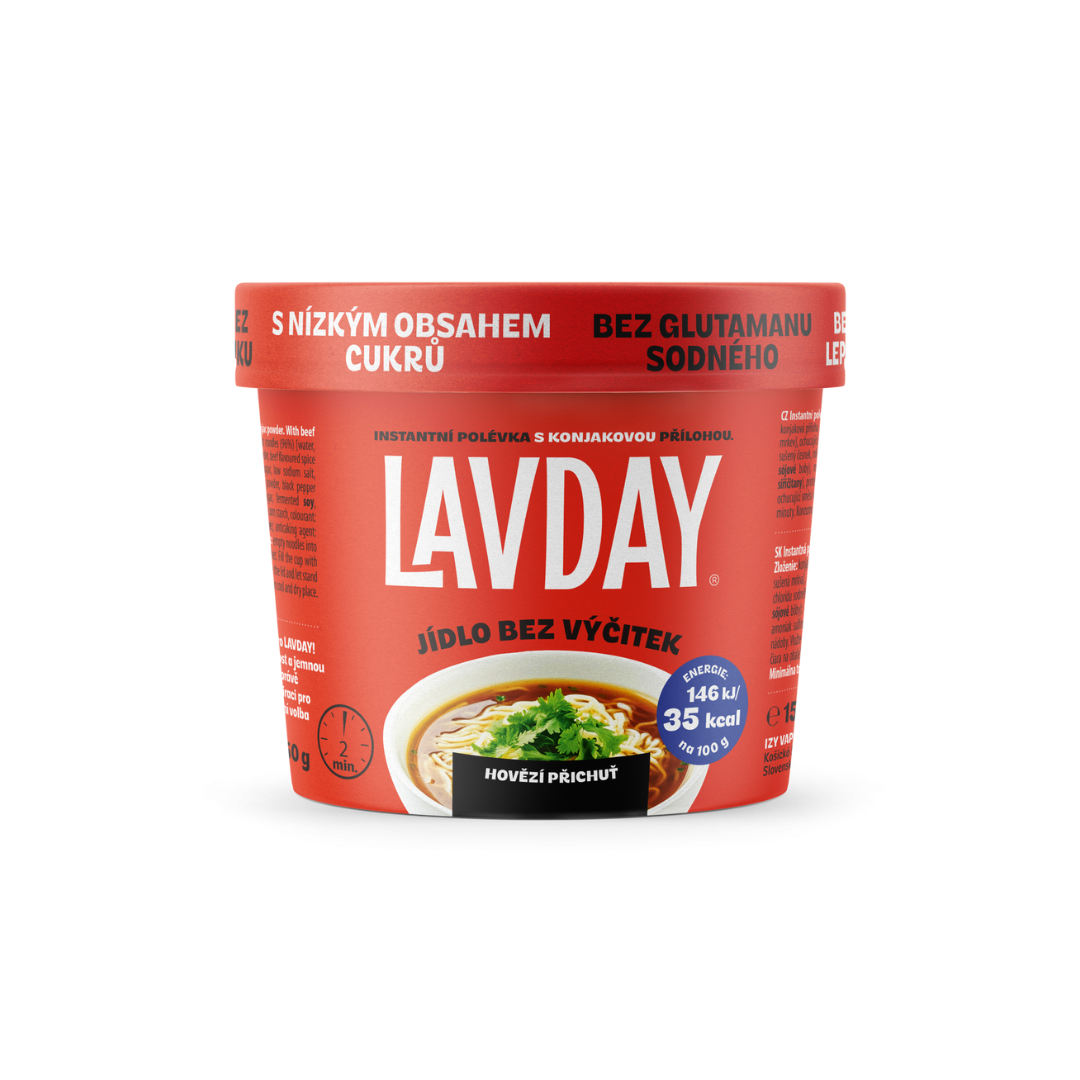 LAVDAY Instant soup - beef flavor