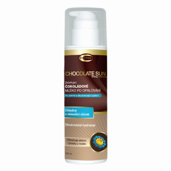 Chocolate aftersun lotion