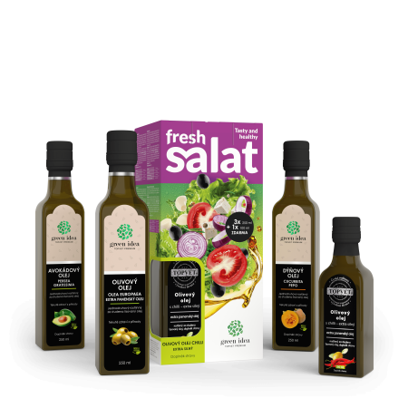 Fresh salat - Tasty and healthy 3+1 free